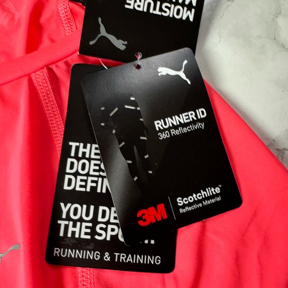 Puma runner ID, Tee color: ignite pink. Size L & NWT ✨Host Pick ✨ - Picture 11 of 14